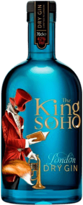 49,95 € 免费送货 | 金酒 West End King of Soho Gin 瓶子 70 cl