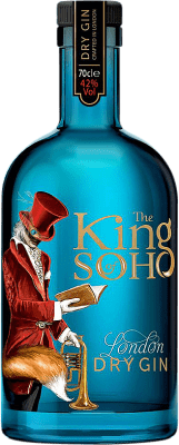 49,95 € Spedizione Gratuita | Gin West End King of Soho Gin Bottiglia 70 cl