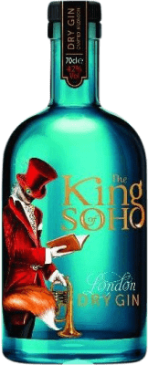 47,95 € Envío gratis | Ginebra Gin West End King of Soho Reino Unido 70 cl