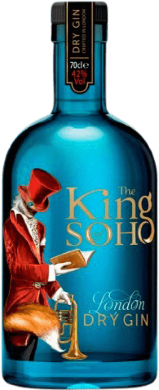 49,95 € Spedizione Gratuita | Gin West End King of Soho Gin Bottiglia 70 cl