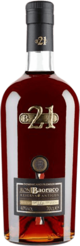 69,95 € Free Shipping | Rum Sinc Baoruco Spain 21 Years 70 cl