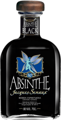 28,95 € Kostenloser Versand | Absinth Modernessia Teichenné Jacques Senaux 80 Black Spanien Flasche 70 cl