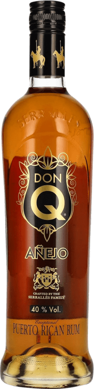 10,95 € Envío gratis | Ron Serrallés Don Q Añejo Botella 70 cl