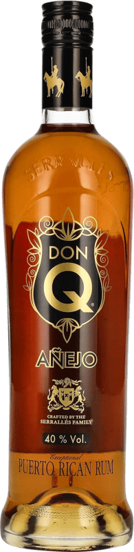 39,95 € Kostenloser Versand | Rum Serrallés Don Q Añejo Flasche 70 cl