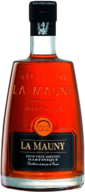 45,95 € 免费送货 | 朗姆酒 La Mauny Vieux VSOP 瓶子 70 cl