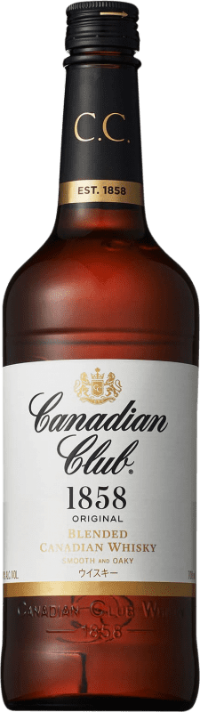 19,95 € 免费送货 | 威士忌混合 Suntory Canadian Club 加拿大 瓶子 70 cl