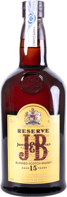 34,95 € Free Shipping | Whisky Blended J&B Reserve Scotland United Kingdom 15 Years Bottle 70 cl