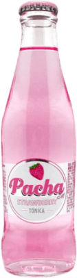 2,95 € Envío gratis | Refrescos Espadafor Pacha Sin España Botellín 20 cl Strawberry — Fresa, Tonic Water — Tónica