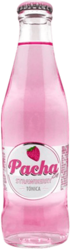2,95 € Spedizione Gratuita | Bibite Espadafor Pacha Sin Spagna Bottiglietta 20 cl Strawberry — Fragola, Tonic Water — Tonica