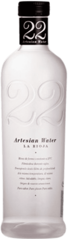 46,95 € Envío gratis | Caja de 20 unidades Agua 22 Artesian Water 522 Botella Medium 50 cl