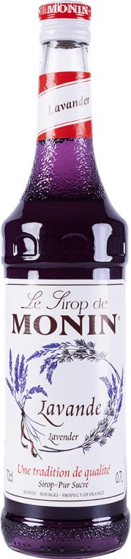 16,95 € Envio grátis | Schnapp Monin Sirope Lavanda Lavande França Garrafa 70 cl Sem Álcool