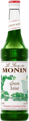 シュナップ Monin Sirope Menta Verde Green Mint 70 cl アルコールなし