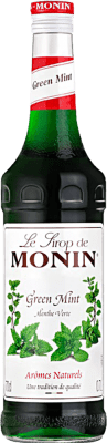 Sirop pour Cocktail Monin Menta Verde Green Mint 70 cl Sans Alcool