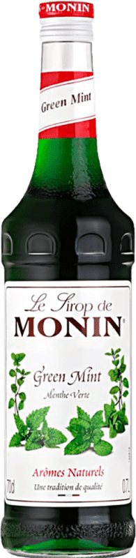 13,95 € Spedizione Gratuita | Sciroppo per Cocktail Monin Francia 70 cl Green Mint — Menta Verde Senza Alcol