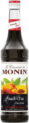 17,95 € Free Shipping | Schnapp Monin Concentrado de Té al Melocotón Peach Tea France Bottle 70 cl Alcohol-Free