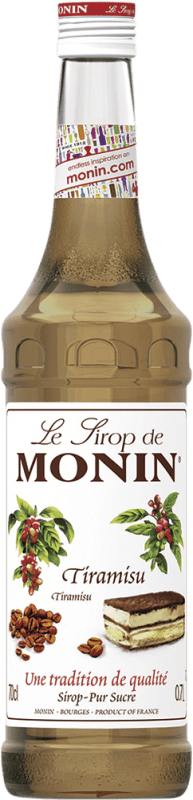 16,95 € Envio grátis | Schnapp Monin Sirope Tiramisú França Garrafa 70 cl Sem Álcool