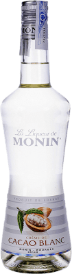 26,95 € Envio grátis | Creme de Licor Monin Cacao Blanc França Garrafa 70 cl
