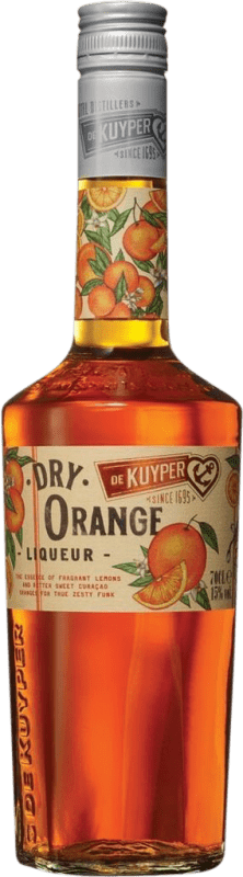 17,95 € Spedizione Gratuita | Liquori De Kuyper Dry Orange Bottiglia 70 cl