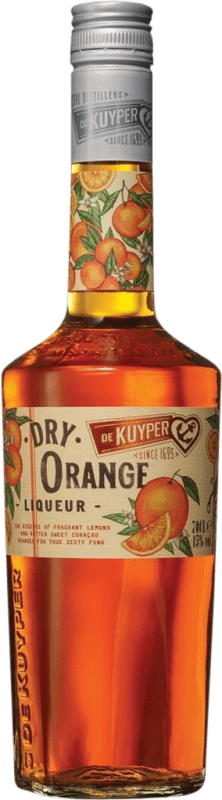 18,95 € 免费送货 | 利口酒 De Kuyper Dry Orange 瓶子 70 cl