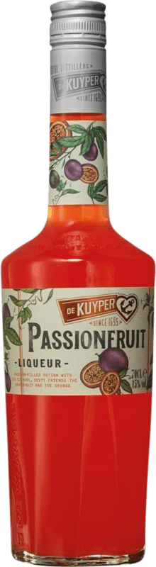 13,95 € Envío gratis | Licores De Kuyper Passion Fruit Botella 70 cl