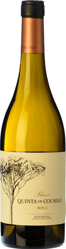 19,95 € 免费送货 | 白酒 Quinta de Couselo Selección D.O. Rías Baixas 加利西亚 西班牙 Albariño 瓶子 75 cl
