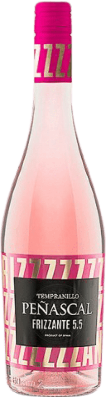 6,95 € Envoi gratuit | Vin Mousseux Rosé Peñascal 5.5 Frizzante — Pétillant, Rosé Espagne Tempranillo Bouteille 75 cl