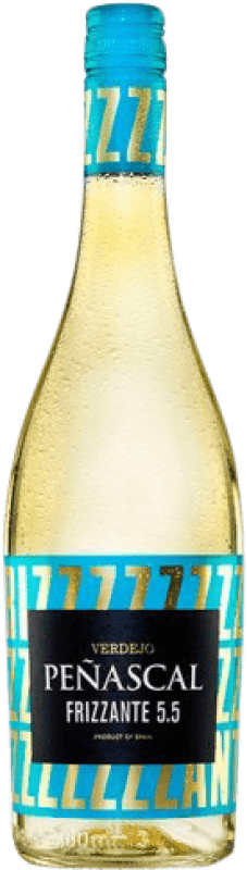 5,95 € Free Shipping | White wine Peñascal Frizzante 5.5 Spain Verdejo Bottle 75 cl