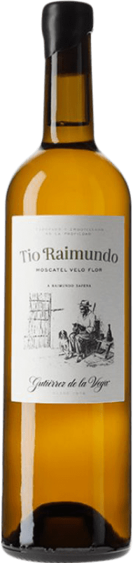22,95 € Kostenloser Versand | Verstärkter Wein Gutiérrez de la Vega Tio Raimundo Spanien Muscat Flasche 75 cl