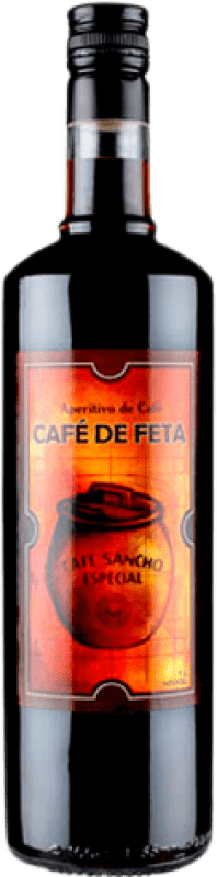 9,95 € Envio grátis | Licores Sinc Feta Licor de Café Garrafa 1 L