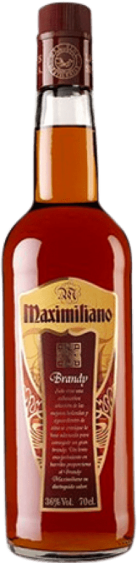 11,95 € Envio grátis | Brandy Conhaque Sinc Maximiliano Espanha 70 cl