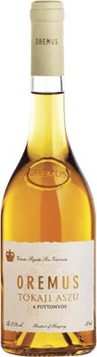 89,95 € Бесплатная доставка | Сладкое вино Oremus Tokaji Aszú 6 Puttonyos I.G. Tokaj-Hegyalja Токай Венгрия Furmint, Hárslevelü бутылка Medium 50 cl