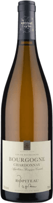 12,95 € Бесплатная доставка | Белое вино Ropiteau Frères A.O.C. Bourgogne Бургундия Франция Chardonnay бутылка 75 cl