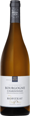 24,95 € Kostenloser Versand | Weißwein Ropiteau Frères A.O.C. Bourgogne Burgund Frankreich Chardonnay Flasche 75 cl