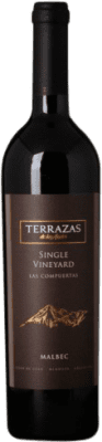 48,95 € 免费送货 | 红酒 Terrazas de los Andes Single Vineyard Las Compuertas 阿根廷 Malbec 瓶子 75 cl