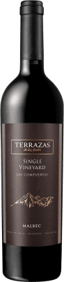 65,95 € Envío gratis | Vino tinto Terrazas de los Andes Single Vineyard Las Compuertas Argentina Malbec Botella 75 cl