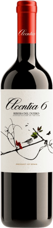 7,95 € Бесплатная доставка | Красное вино Liba y Deleite Acontia Дуб D.O. Ribera del Duero Кастилия-Леон Испания Tempranillo бутылка 75 cl