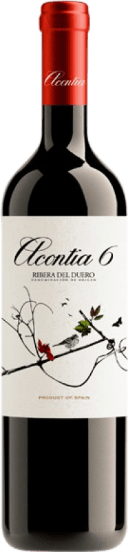 7,95 € 送料無料 | 赤ワイン Liba y Deleite Acontia オーク D.O. Ribera del Duero カスティーリャ・イ・レオン スペイン Tempranillo ボトル 75 cl