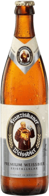 43,95 € Kostenloser Versand | 20 Einheiten Box Bier Spaten-Franziskaner Weissbier Kristall-Klar Medium Flasche 50 cl