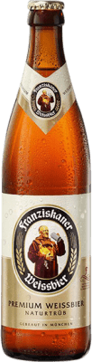 49,95 € Kostenloser Versand | 20 Einheiten Box Bier Spaten-Franziskaner Natural — Natürlich, Weissbier — Weiß Deutschland Medium-Flasche 50 cl