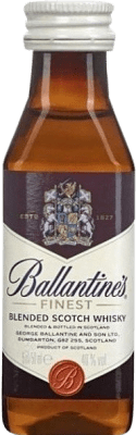 3,95 € 送料無料 | ブレンデッドウイスキー Ballantine's イギリス ミニチュアボトル 5 cl
