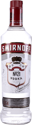 15,95 € Envío gratis | Vodka Smirnoff Red Label Francia Botella 70 cl