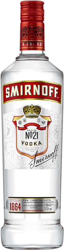 15,95 € 送料無料 | ウォッカ Smirnoff Red — レッドエディション フランス 70 cl