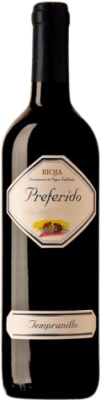 5,95 € Spedizione Gratuita | Vino rosso Viña Herminia Preferido D.O.Ca. Rioja La Rioja Spagna Tempranillo Bottiglia 75 cl