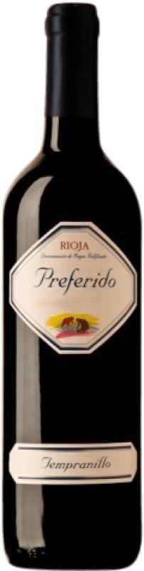 5,95 € Бесплатная доставка | Красное вино Viña Herminia Preferido D.O.Ca. Rioja Ла-Риоха Испания Tempranillo — Темпранильо Бутылка 75 cl