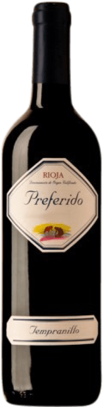 5,95 € Spedizione Gratuita | Vino rosso Viña Herminia Preferido D.O.Ca. Rioja La Rioja Spagna Tempranillo Bottiglia 75 cl