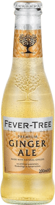 41,95 € 免费送货 | 盒装24个 碳酸饮料 Fever-Tree 英国 小瓶装 20 cl Ginger Ale — 姜汁汽水