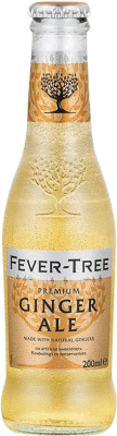 57,95 € 送料無料 | 24個入りボックス 飲み物とミキサー Fever-Tree Ginger Ale イギリス 小型ボトル 20 cl