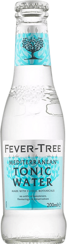 49,95 € Free Shipping | 24 units box Soft Drinks Fever-Tree Mediterranean United Kingdom Small Bottle 20 cl Tonic Water