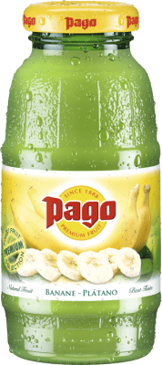 19,95 € 送料無料 | 12個入りボックス ソフトドリンク Zumos Pago スペイン 小瓶 20 cl Plátano — バナナ