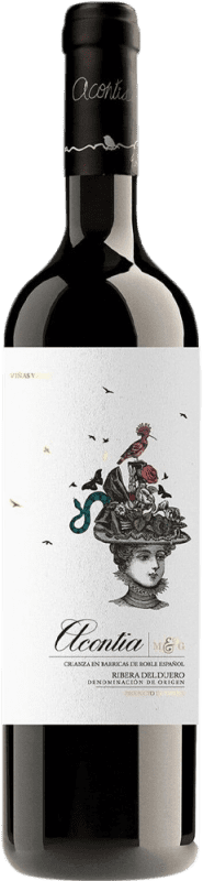 27,95 € Spedizione Gratuita | Vino rosso Liba y Deleite Acontia L&B Viñas Viejas D.O. Ribera del Duero Castilla y León Spagna Tempranillo Bottiglia 75 cl